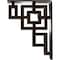 Ekena Millwork Eris Wrought Iron Bracket, (Triple center brace), Antiqued Bronze 2"W x 5 1/2"D x 8"H BKTM02X05X08TERABZ - alternate 7